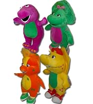 Barney and Friends Riff BJ Baby Pop Plush Dolls