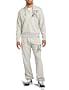Akademiks Men's Graduate Sweat Suit,Heather Grey,Large