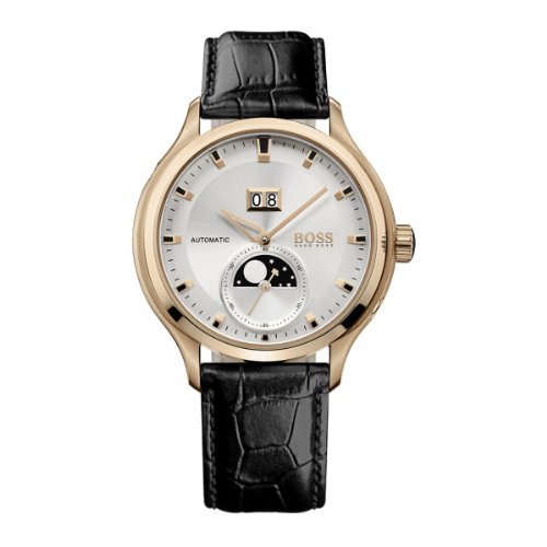 Hugo Boss Black Herren Automatikuhr mit Mondphasenanzeige 1512655 Preisvergleich