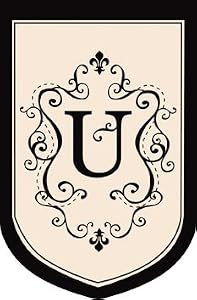 Monogram Estate Size Flag - U