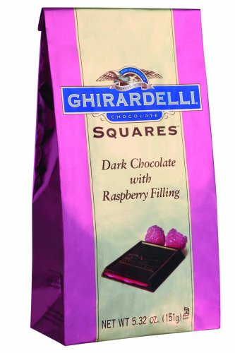 Ghirardelli Chocolate Squares Dark Chocolate with Raspberry Filling, 5.32-Ounce Packages... by Ghirardelli