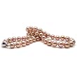 HinsonGayle Handpicked AAA 7.5-8.5mm Naturally Pink Cultured Pearl Necklace (14k White Gold)