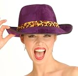 Purple Velvet Fedora Hat