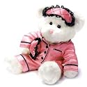 RUSS 11" Pamper Me Plush Teddy Bear In Silk Pajamas
