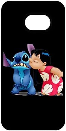 Girly Designer Lilo And Stitch Samsung Galaxy S7 EDGE Smooth Cover Cases