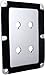 Dayton Audio DBPP-SI Double Binding Post Plate Silver Anodized