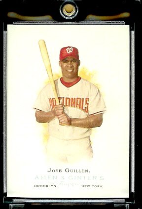 2006 Topps Allen & Ginter #180 Jose Guillen Washington Nationals Baseball Card