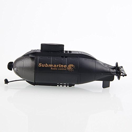 Mini Wireless RC Remote Control Submarine with 2 Blue Headlights (Colors may vary)