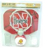 Nebraska Huskers Basketball Hoop Set