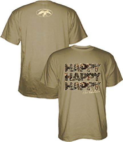 Pivotal Partners Llp Duck Commander Happy Happy Happy S/S Tshirt Sand Medium