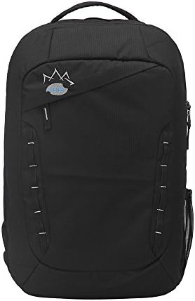 YZHYHM Nylon 17inch Computer Notebook Bag Laptop Backpack For Men and Women Travel (Black)