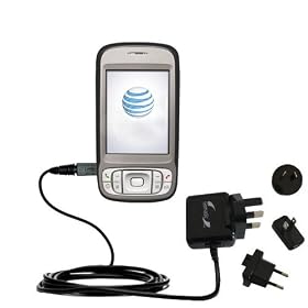 Click here to buy International Wall AC Charger for the HTC 3G UMTS PDA Phone - Gomadic Brand w  TipExchange... by Gomadic for the HTC 3G UMTS PDA Phone.