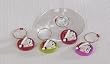 4-Piece Set Holiday Betty Boop Wine Charm Drink Identifiers #23479