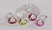 4-Piece Set Holiday Betty Boop Wine Charm Drink Identifiers #23479