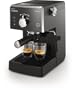 Saeco - Cafetera Espresso Focus Hd832301, Manual Y Monodosis, 15Bares, Deposito Agua 1,2L, Tubo De Vapor Plastico. Negro.
