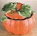 Extra Large Ceramic Pumpkin Soup Tureen & Ladle Set