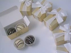 Leonidas Party Favors: 20 x 2 Piece Gold Ballotins
