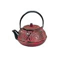 Old Dutch International Cast Iron Purity Teapot - Red