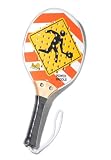 Power Paddle- The Paddle Company- Steel rimmed wood - Paddleball, Paddle Tennis, Beach