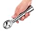 New Star Foodservice 35445 Commercial-Grade Ice Cream Dipper Scoop, 2 oz, Size 20, Brown