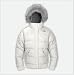 Apparel : The North Face Girls Gotham Jacket White - ALT7-10R