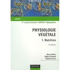Physiologie v�g�tale : Tome 1, Nutrition