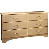 Room Essentials 6- Drawer Dresser - Maple