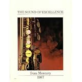 1987 MERCURY Sound System Sales Brochure Book by Mercury