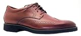 Rockport Mens K60044 Red/brown/chili Lace Up Leather Wingtip Brogues
