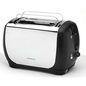 Kenwood TT320 Toaster, 2 Slice, 920W (Stainless Steel/Black)