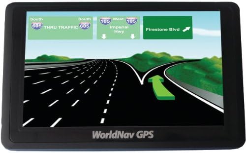 TELETYPE 530060 WorldNav 5300 High-Resolution Truck 5inin GPS Device