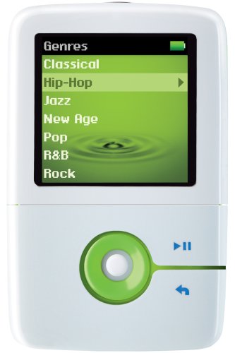 Electronics: Creative Zen V Plus 2 GB Portable Media Player  White/Green 