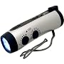 Kaito KA404 Emergency Hand Crank Dynamo 5-LED Flashlight with AM/FM radio