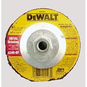 DEWALT DW4522 High Performance 1/8-Inch Metal Cutting and Grinding Wheel