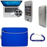 Gizmo Dorks Buy a Mac for College Combo (Blue / Clear) for MacBook Pro 13 Inch