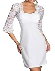 Sexy Polyester/Spandex Lace Full Length Jumpsuit/Mini Dress 