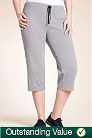 Plus Straight Leg Cropped Joggers