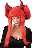 Wig Devil Long Red One Size