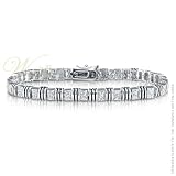 STUDIO 925: *SERPENTINE BLACK & WHITE CABLE BRACELET*