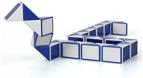 KinStore Mini Ruler Cube Twist Snake Folding Puzzle Kids Educational Toy Gift 36PCS