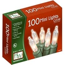 Holiday Wonderland 100-Count Clear Christmas Light Set