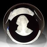 Sulphides Franklin Mint Admiral De Grasse Paperweight