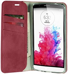 Cellto LG G3 Premium Wallet Case Teddy PU Leather [ Sparkling Wine ] Diary Cover /w Premium HD Clear Screen Protector (Ver. 2014) - With Life Time Warranty