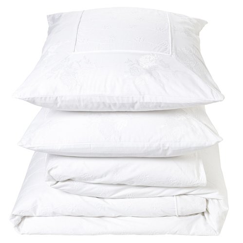 Simply Shabby Chic White Duvet Set - Twin