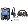 JVC NOISE CANCELLING HEAD PHONES