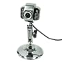 USB Webcam with LED Lights - Metal Finish