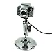 USB Webcam with LED Lights - Metal Finish