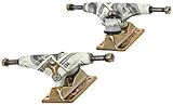 Destructo Benjamins Mid (Set of 2) Skateboard Trucks - 5.0 Inch - Benjamins Hanger / Gold Base