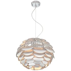 Possini Euro Design Metal Petal Pendant Ceiling Light by Possini Euro Design