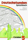 Produkt-Bild: Deutschstunden Sprachbuch - Bisherige allgemeine Ausgabe: Deutschstunden, Sprachbuch, Allgemeine Ausgabe, 5. Schuljahr